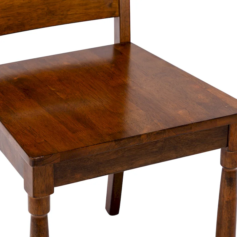 Ladder Back Wooden Dining Chairs