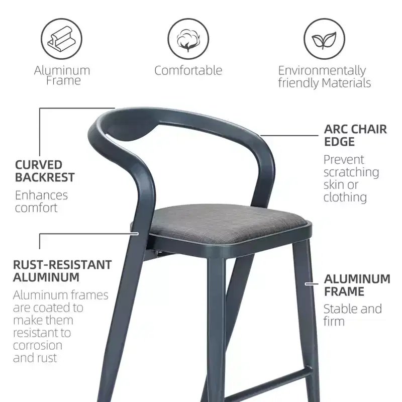 Bar Stools Set of 2, Swivel Counter Height Barstools with Back, Adjustable Modern Bar Chairs, Tall Armless Kitchen Island Stool