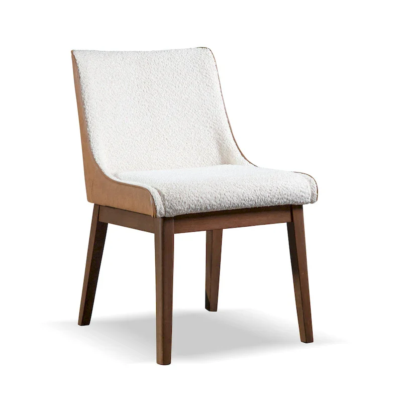 Beau III Mid-century 2-Pack Wingback Dining Chair Set