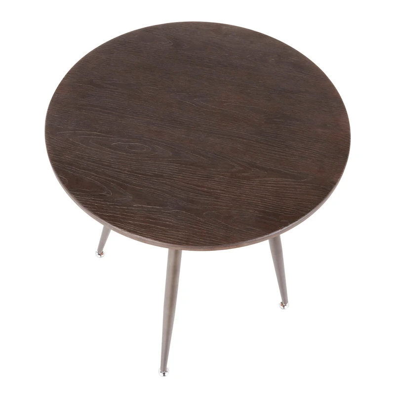 Carbon Loft Barton Industrial Round Dinette Table