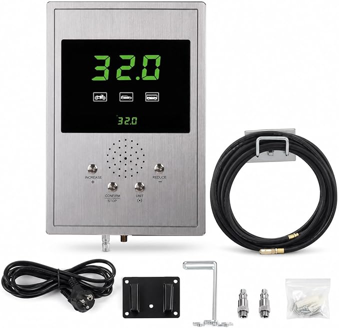 SEAPENG DP-Q01 Automatic Tire Inflator for cars, trucks, RVs and garages