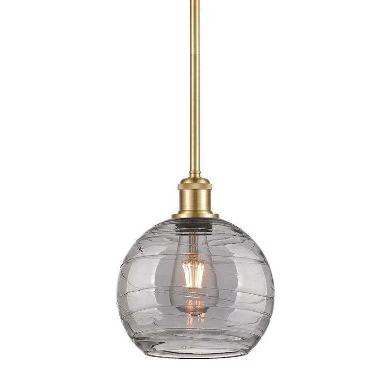 Innovations Lighting 516-1S-10-8 Athens Deco Swirl Pendant Athens Deco
