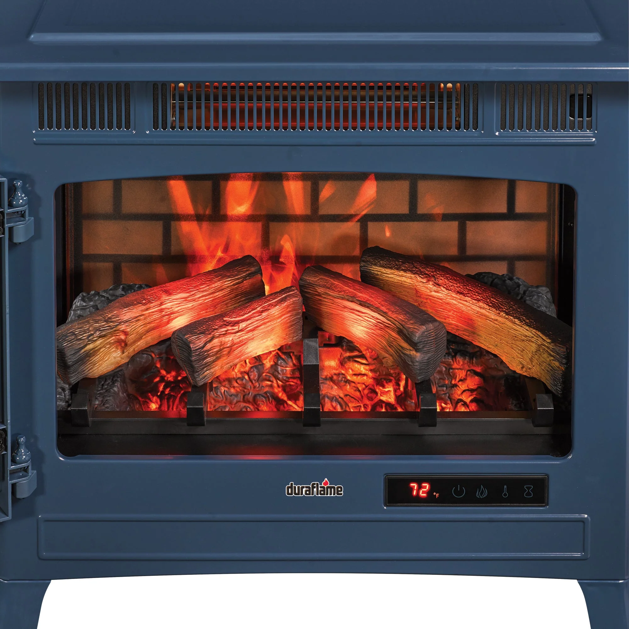 duraflame? Electric Infrared Fireplace Stove Heater with 3D Flame Effect