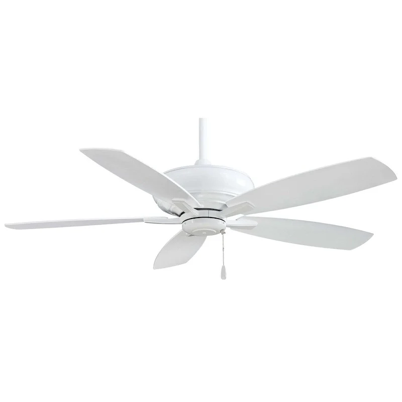 Minka Aire Kola White 5 Blade 52 Inch Indoor Ceiling Fan