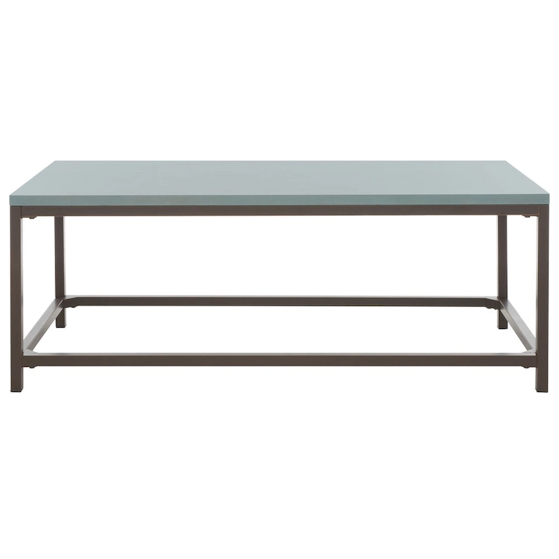 SAFAVIEH Aino Reclamined Wood Finish Coffee Table - 48 x 24 x 17.7 - 48Wx24Dx18H