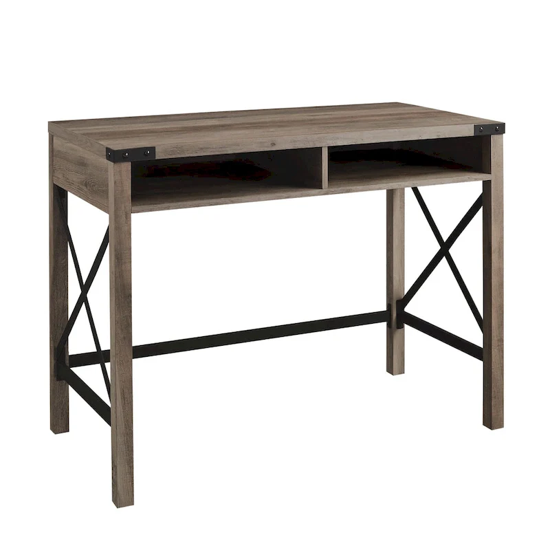 Middlebrook 42-inch Metal X Farmhouse Desk