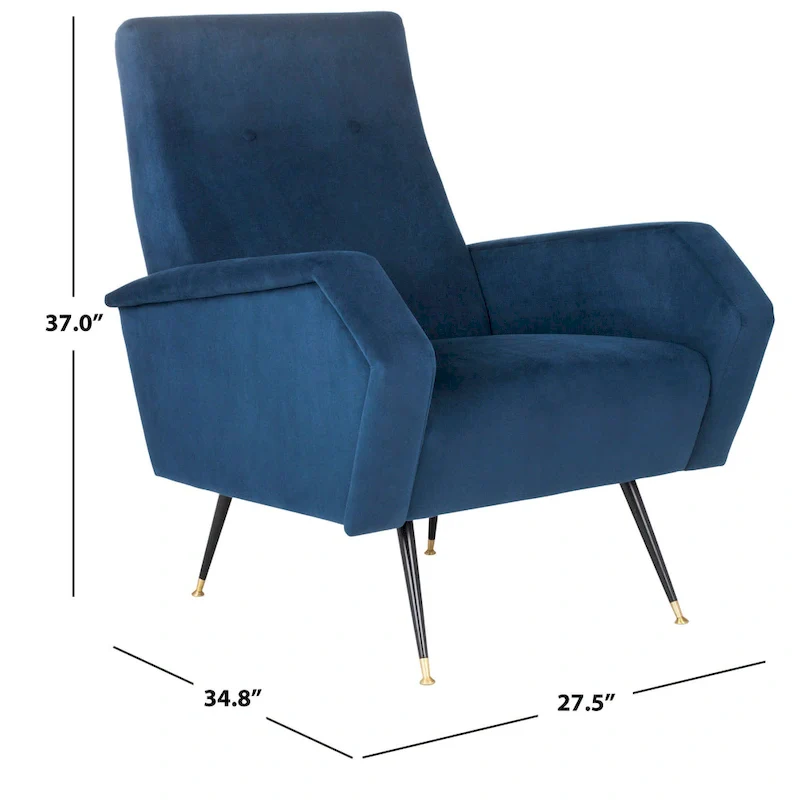 Mid-Century Modern Retro Club Chair - 28Wx35Dx37H