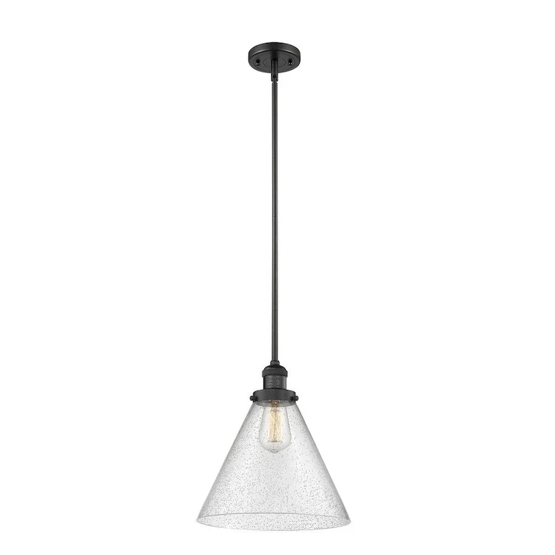 Innovations Lighting X-Large Cone Single Light 12  Wide Pendant with