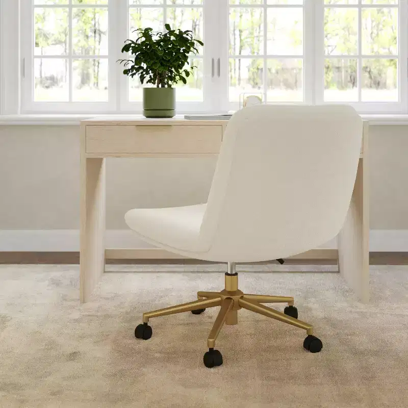 Martha Stewart Eloise Upholstered Office Chair
