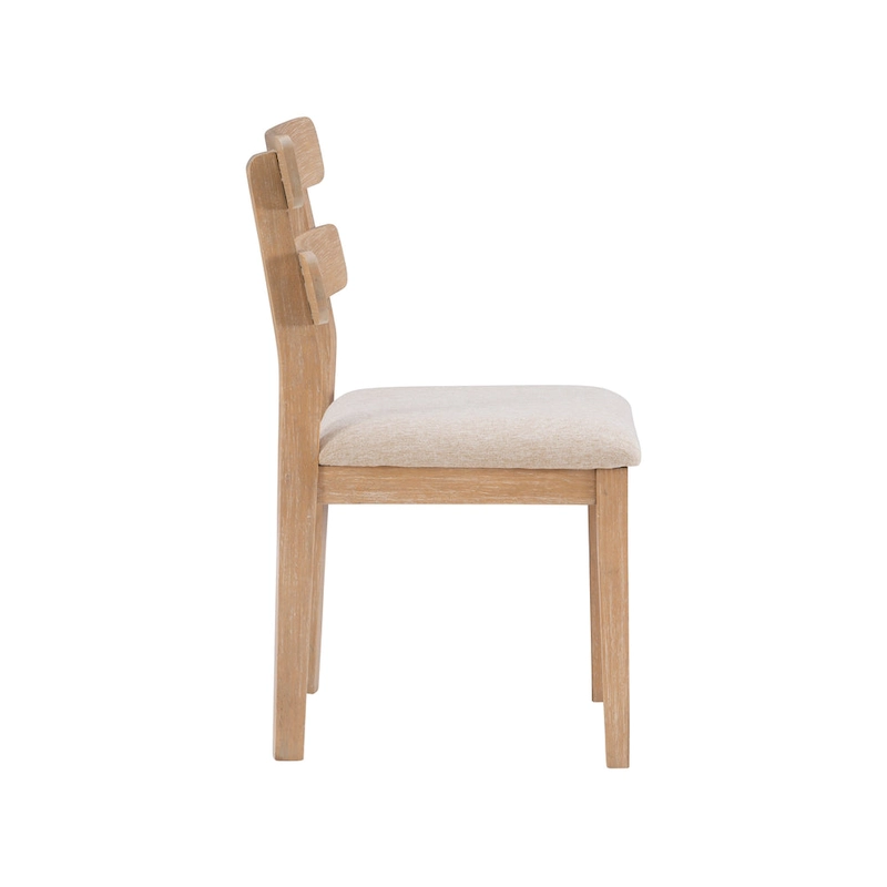 Dolan Solid Wood Farmhouse Dining Side Chair (Set of 2)