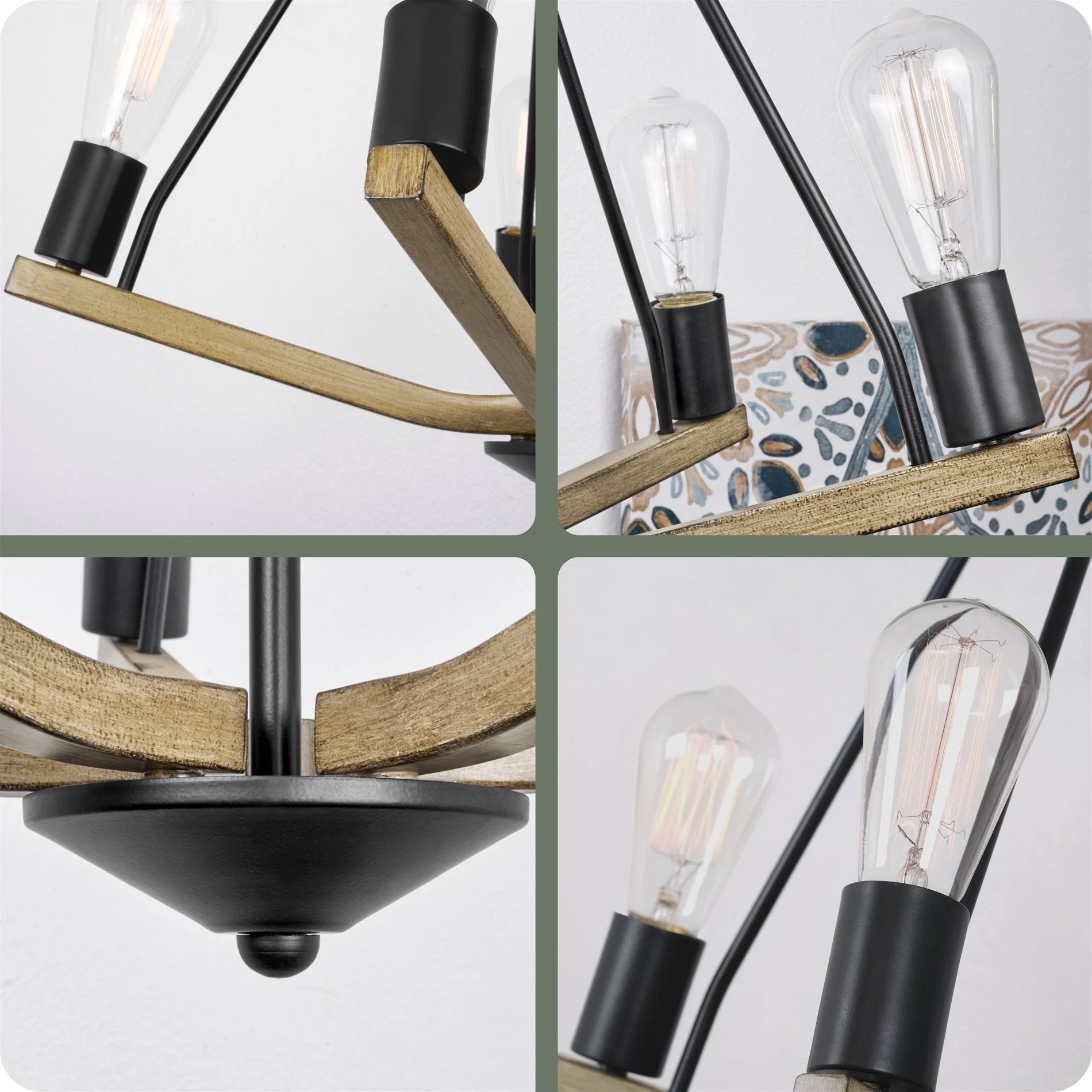 Crawford 25 5-Light Modern Farmhouse Chandelier