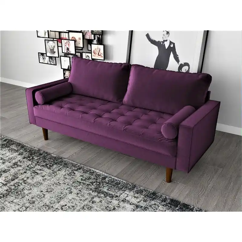 US Pride Mac Velvet Sofa