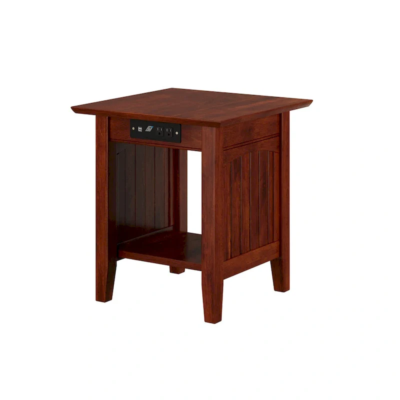 AFI Nantucket End Table with Built-in Charger
