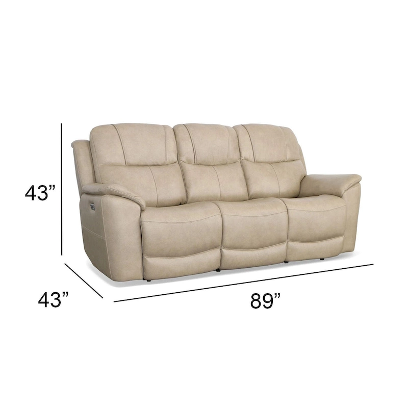 Crew Power Reclining Sofa with Power Headrests & Lumbar