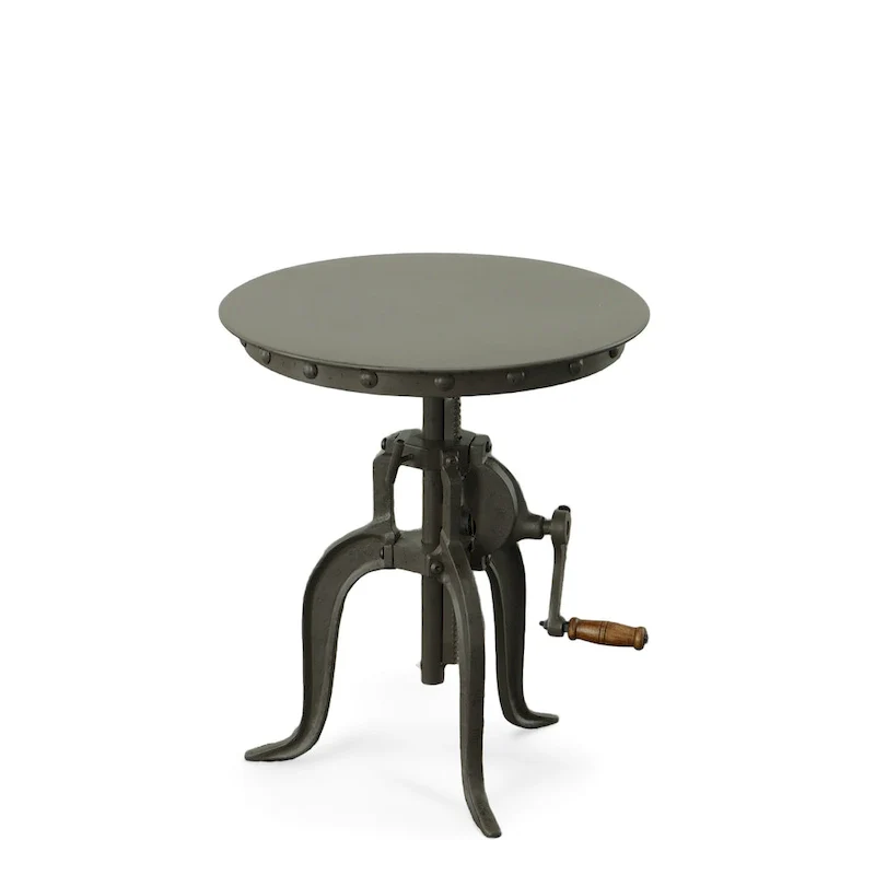 Carolina Living Regan Adjustable Accent Table - Industrial