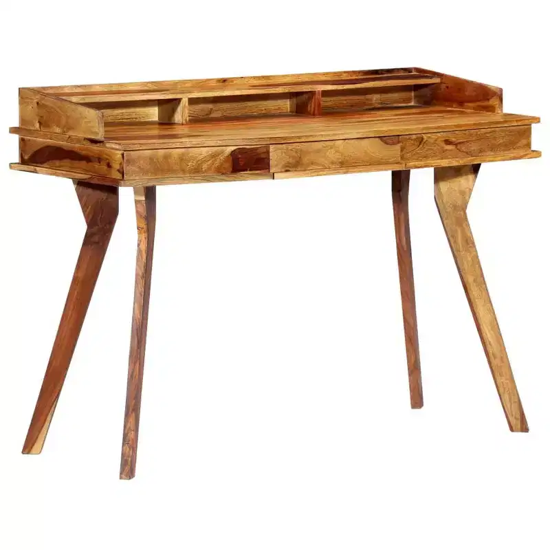 vidaXL Writing Desk 45.3x19.7x33.5 Solid Acacia Wood