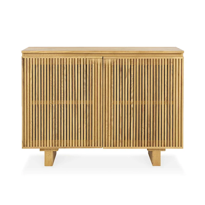 Classic Home Roya Oak Veneer Sideboard Buffet