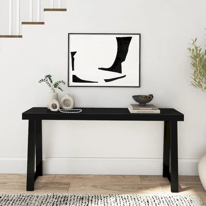 Plank and Beam Classic Solid Wood Console Table - 66