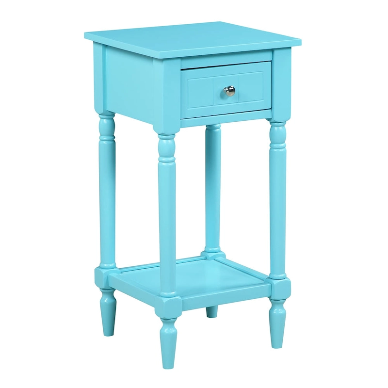 Convenience Concepts French Country Khloe 1 Drawer Accent Table with Shelf