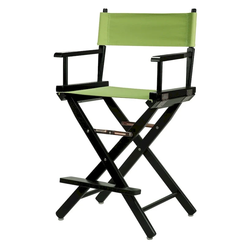 Black Frame 24-inch Director's Chair
