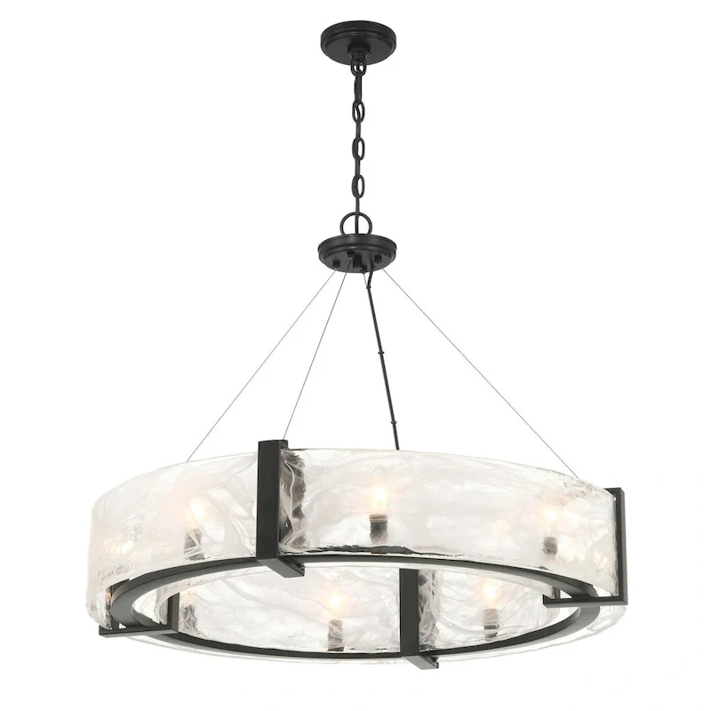 Minka Lavery 3619 Cloud Break 8 Light 33  Wide Suspension Pendant
