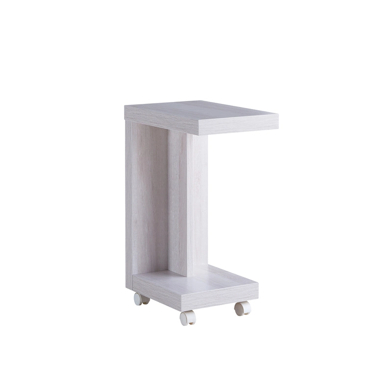 Otis Modern Mobile 18-inch 1-Shelf Side Table by Furniture of America