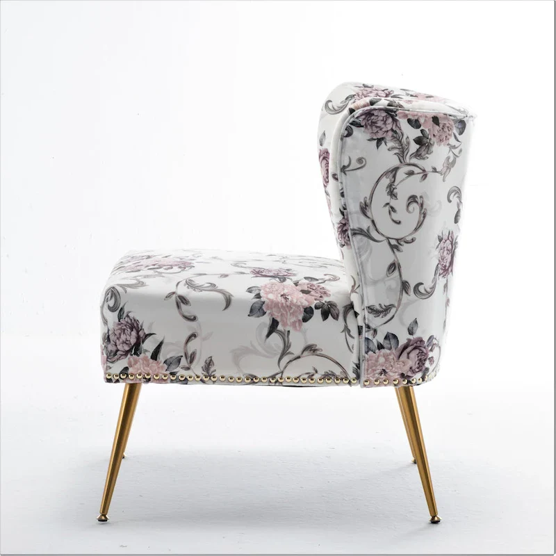 Friant 25W Microfiber Upholstered Slipper Chair