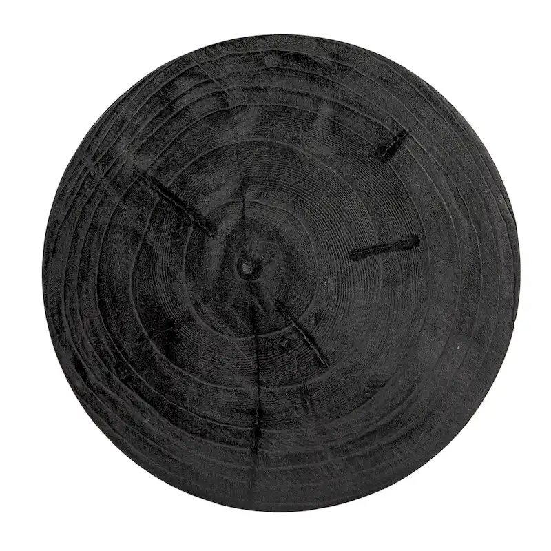 Paulownia Wood Carved Stool