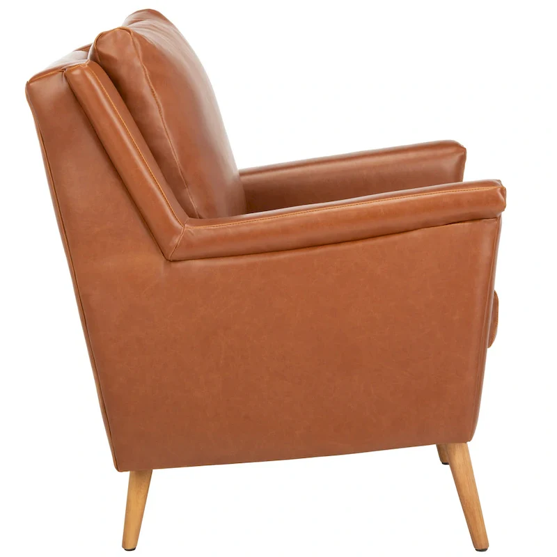 SAFAVIEH Anner Mid-Century Arm Chair - 28.7 x 28.4 x 33.9 - 29Wx28Dx34H