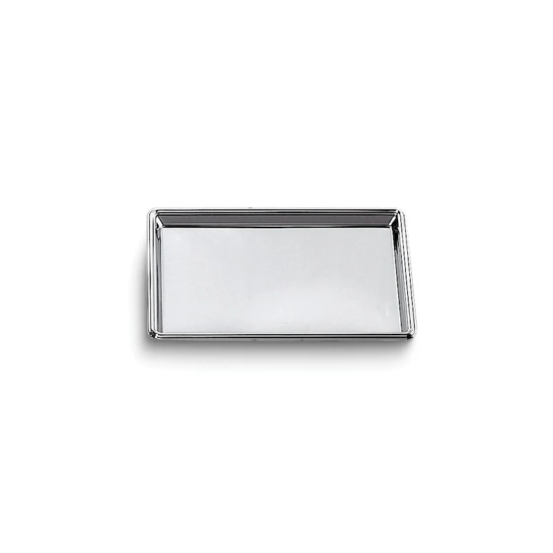Curata Nickel-Plated 12x8 Rectangular Tray