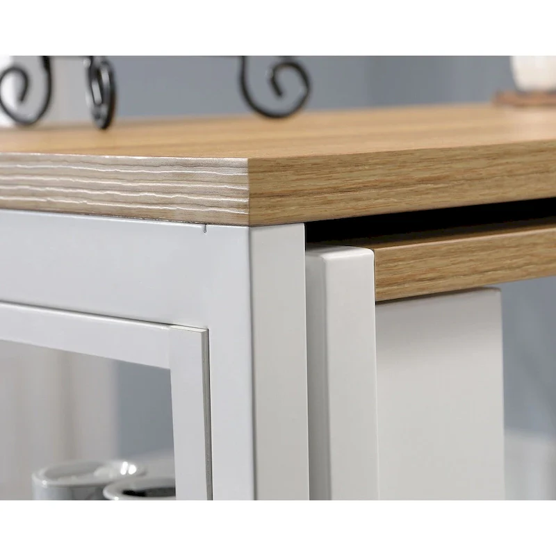 Kitchen Island Baltic Oak/white