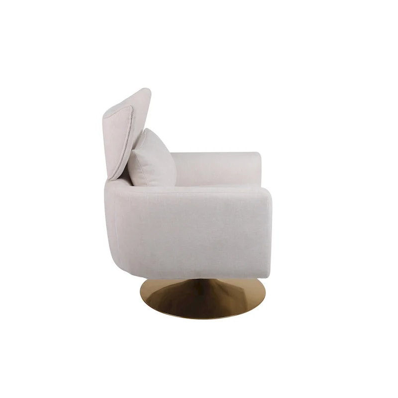 Mid-Century 360-degree Swivel Accent Chair