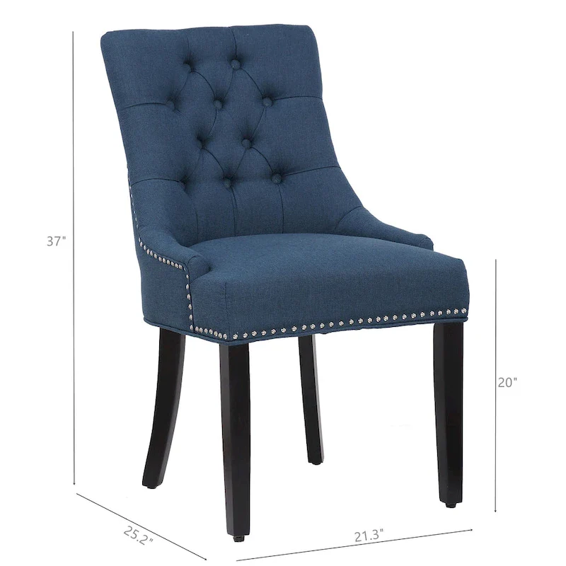 Grandview Tufted Dining Chair (Set of 2) Upholstered