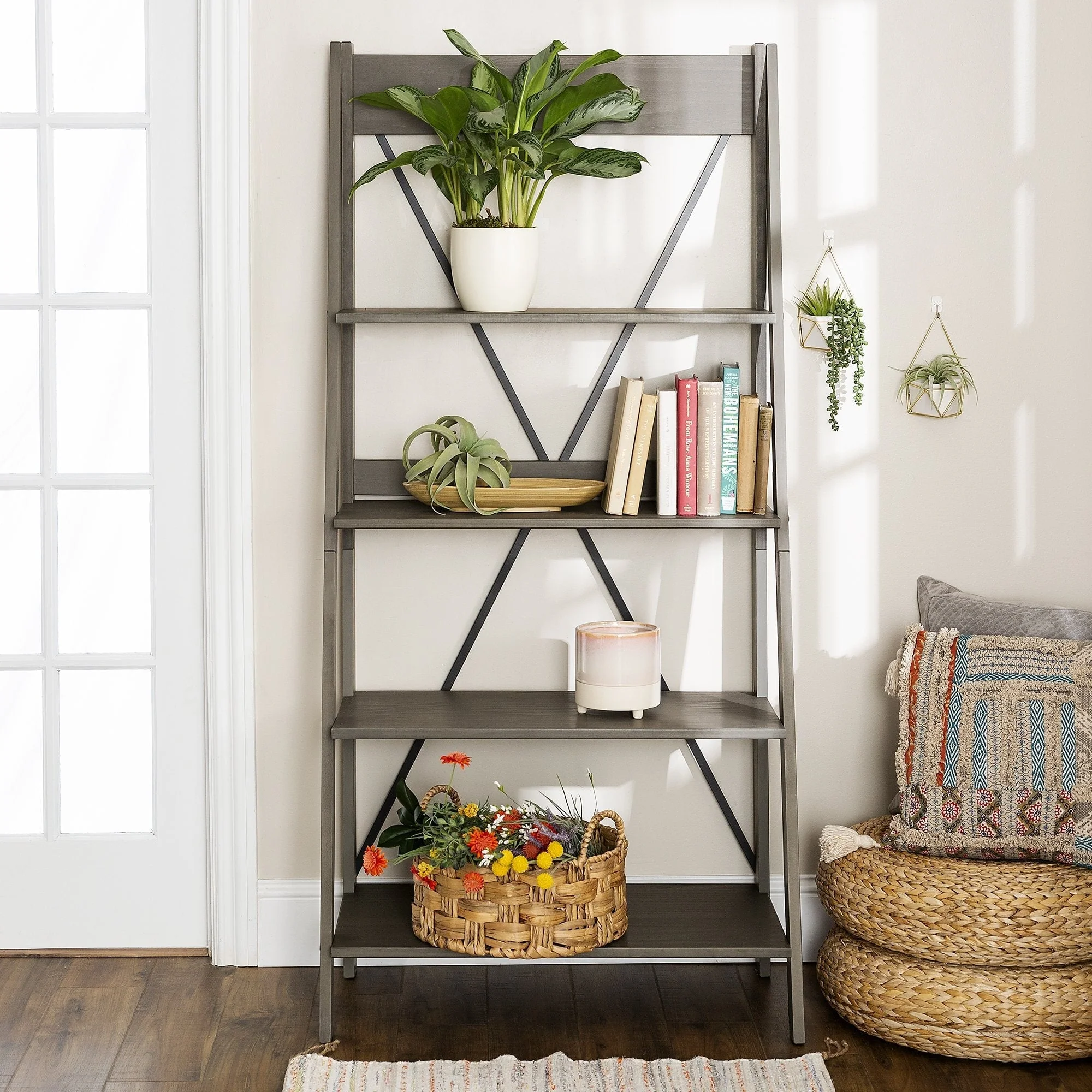 Frankie Solid Wood Bookshelf