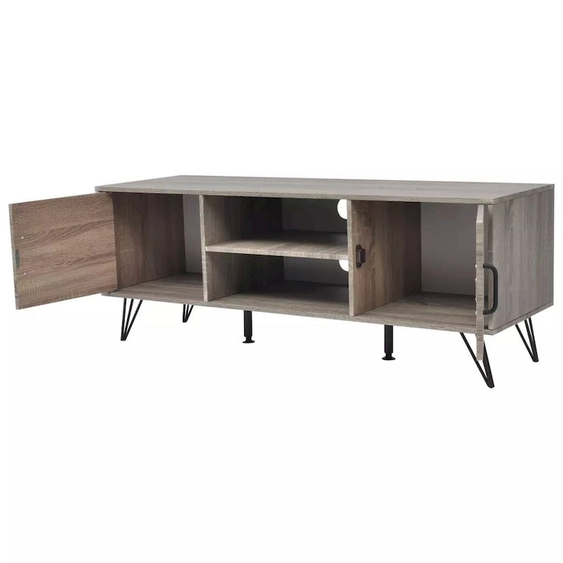 vidaXL TV Stand 47.2x15.7x17.7 Gray