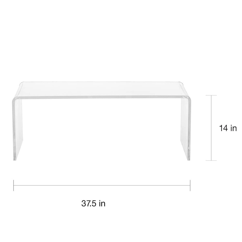 Modern Clear Acrylic Coffee Table