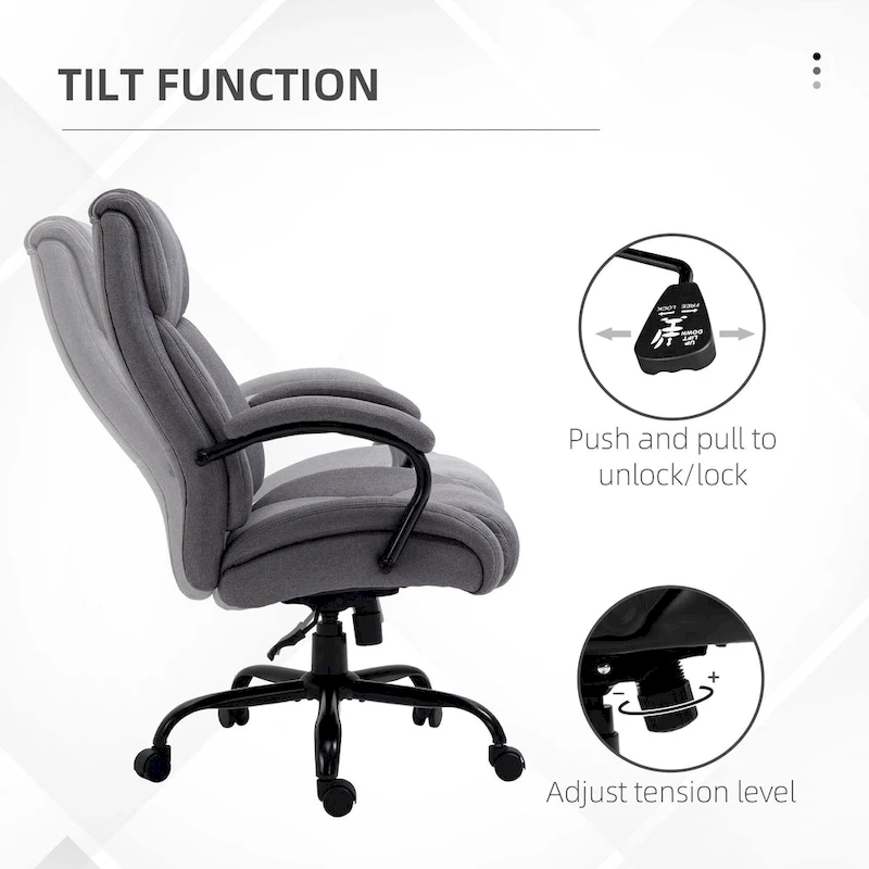 High Back Big and Tall Executive Office chair