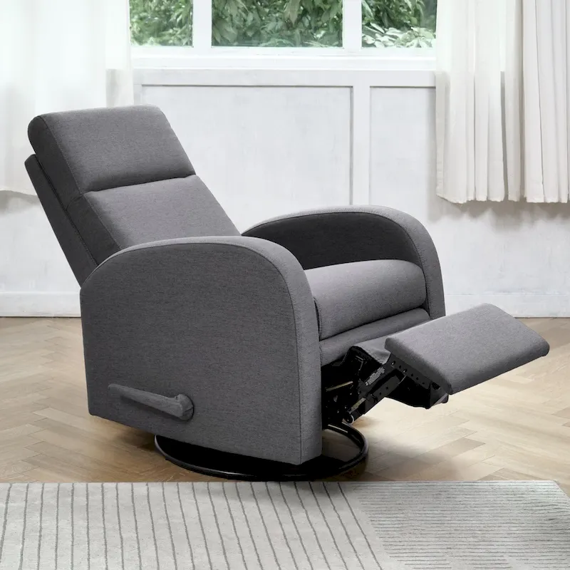 Manual Glider Recliner Rocker Swivel Chair
