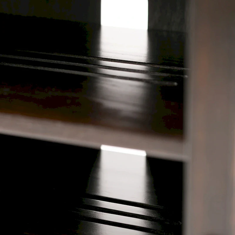 54-Inch Wide Solid Wood Transitional-Style Tv Stand — 54