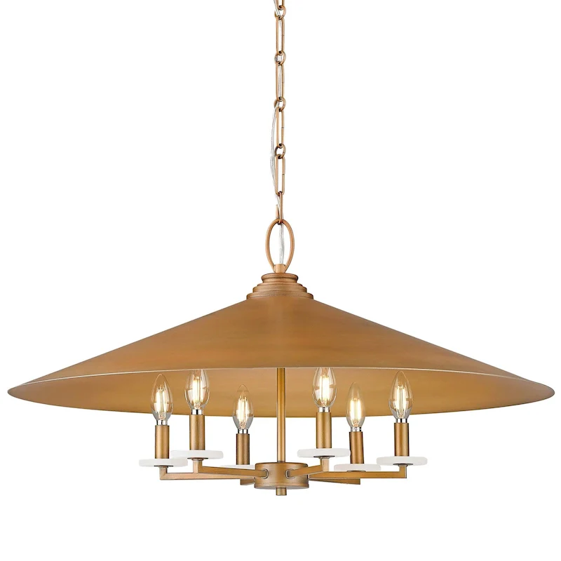 Z-Lite 1953-32 Rialto 6 Light 32  Wide Pendant