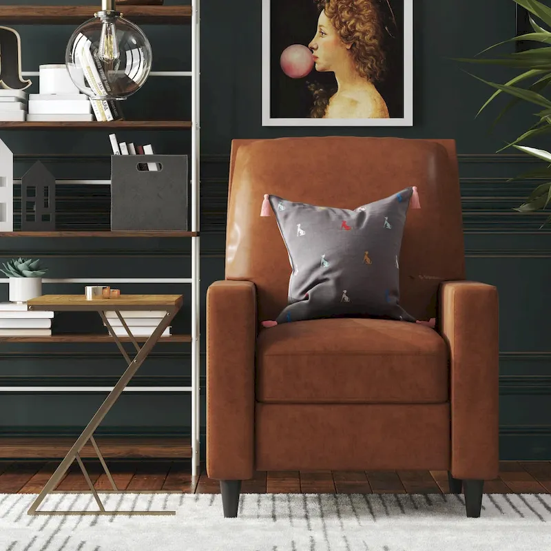 The Novogratz Lana Pushback Recliner