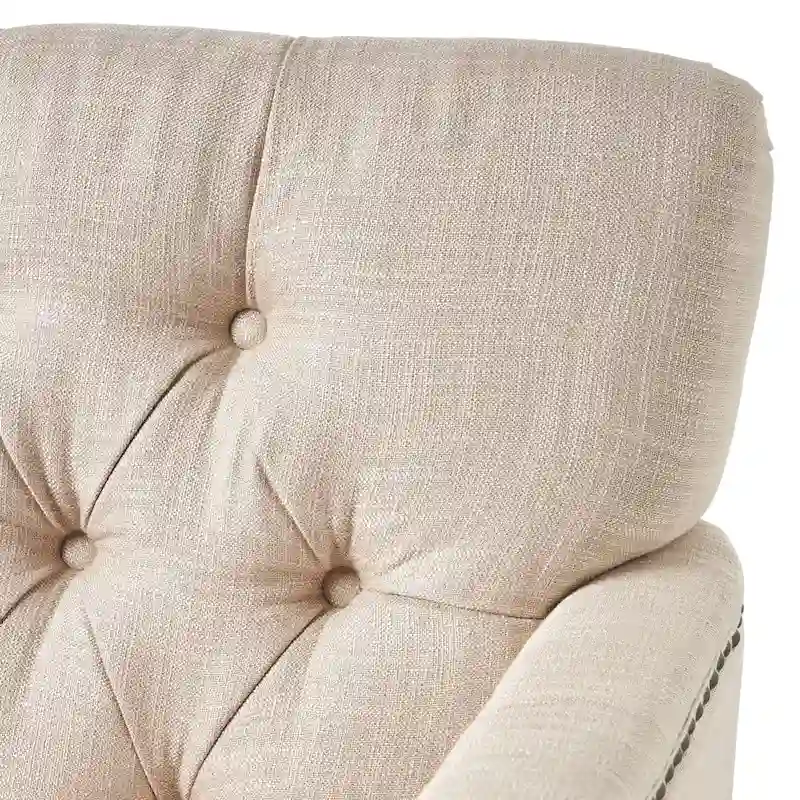 Malone Tufted Back Fabric Club Chair by Christopher Knight Home - 28.00 L x 29.50 W x 33.50 H