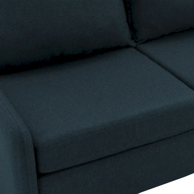 Living Room Loveseat Linen Sofa