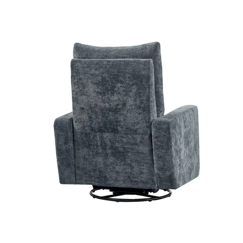 33.5W Power Swivel Glider Recliner with USB Charger