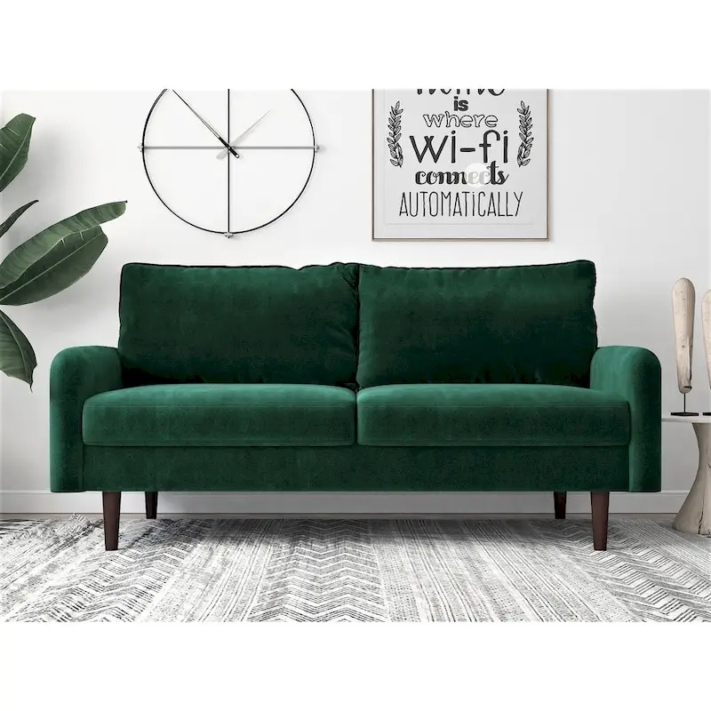 Vivo Velvet Eruopean Style 2-Seat Sofa