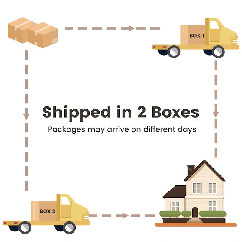 XIZZI 6-piece Patio Wicker Furniture Set with Coffee Table