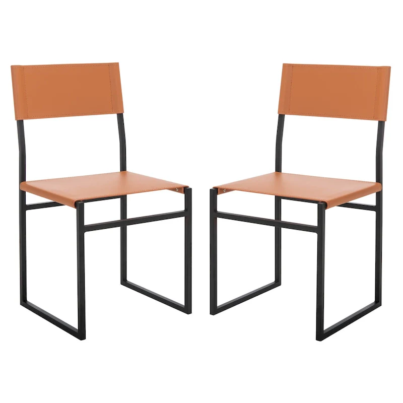 SAFAVIEH Daphne Dining Room Chair (Set of 2) - 18 W x 18.8 L x 35 H - 18Wx19Dx35H