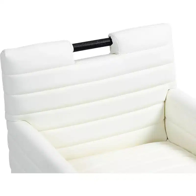 Meridian Furniture,Aimee Vegan Leather Dining Arm Chair