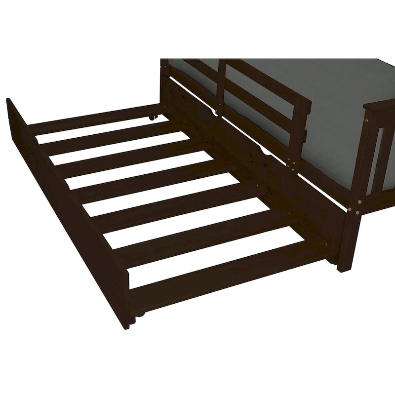 Pine Full Trundle Unit