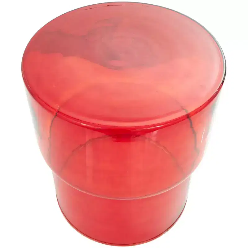 Olivia & May Glass Modern Accent Table